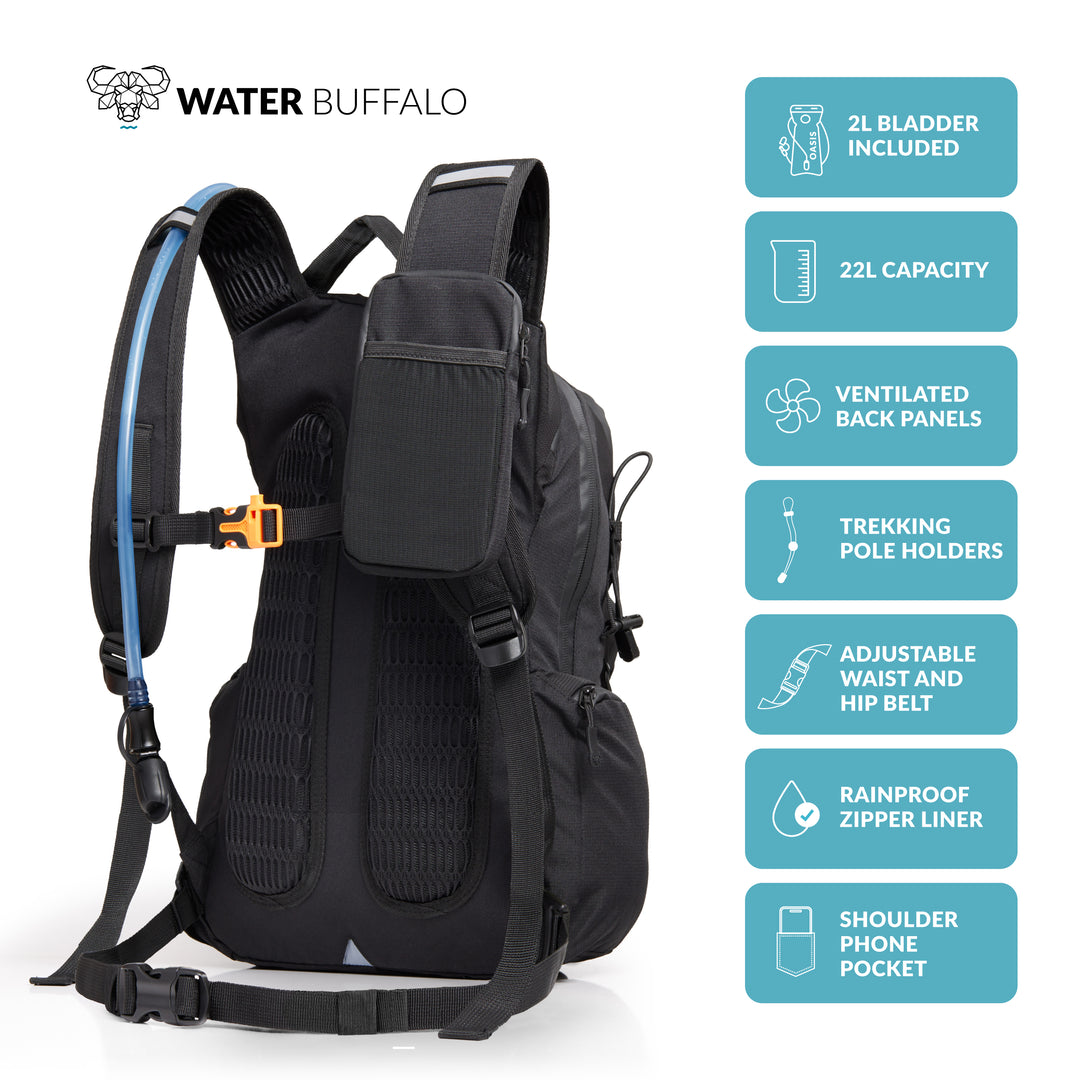 Water Buffalo Sherpa Hydration Backpack